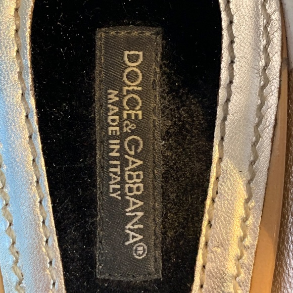 Dolce & Gabbana Black Nude Spuntata Vernice + Tulle Peep Toe Pump - Picture 10 of 12